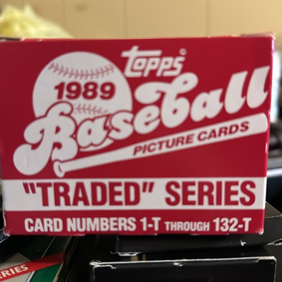 TOPPS 1989 BASEBALL TRADED SERIES PICTURES CARDS - Picture 4 of 4